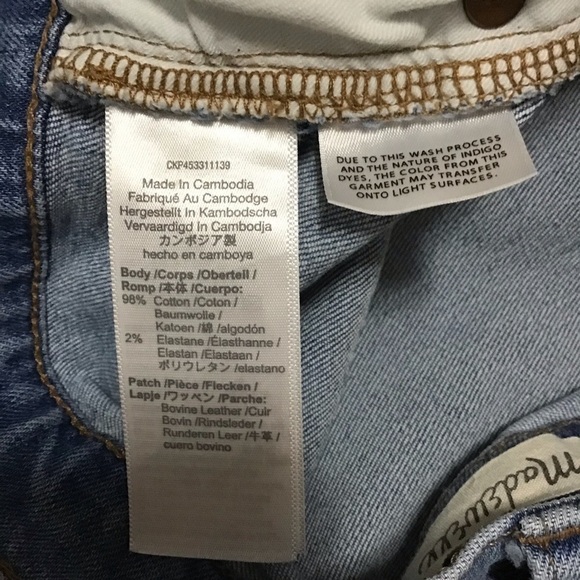 Madewell Tall Slim Demi-Boot Jeans in Denis Wash. - Picture 13 of 15